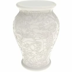 Qeeboo Ming Stuhl/Beistelltisch - 34,5 X 34,5 X 61 Cm - White