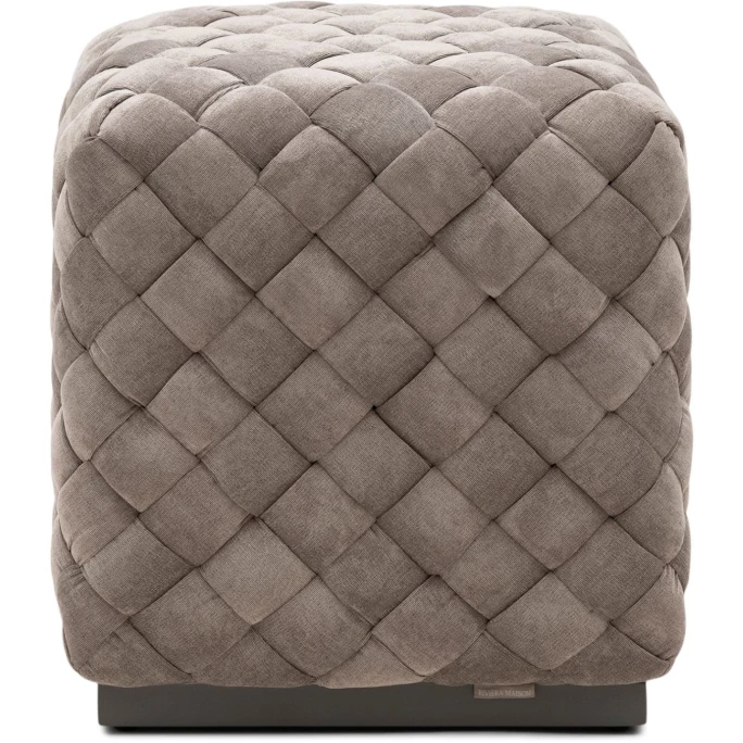 Riviera Maison Rivièra Maison Room 48 Hocker - 40x40x42 Cm - Pebbles 3 Riviera Maison Rivièra Maison Room 48 Hocker - 40x40x42 Cm - Pebbles