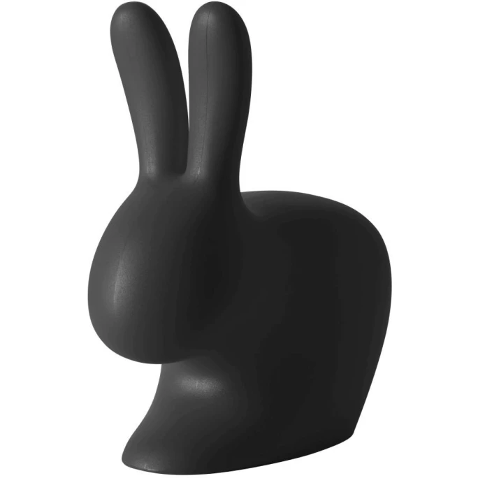 Qeeboo Rabbit Chair Stuhl - 68,8 X 39,5 X 80 Cm - Black 3 Qeeboo Rabbit Chair Stuhl - 68,8 X 39,5 X 80 Cm - Black