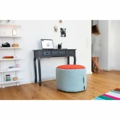 Remember PoufPouf Sky Sitz-Pouf - 55x55x40 Cm - Orange/hellblau/blau 6 Remember PoufPouf Sky Sitz-Pouf - 55x55x40 Cm - Orange/hellblau/blau -Qeeboo shop unnamed file 422