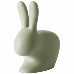 Qeeboo Rabbit Chair Baby Stuhl - 45,3 X 26,2 X 52,7 Cm - Balsam Green