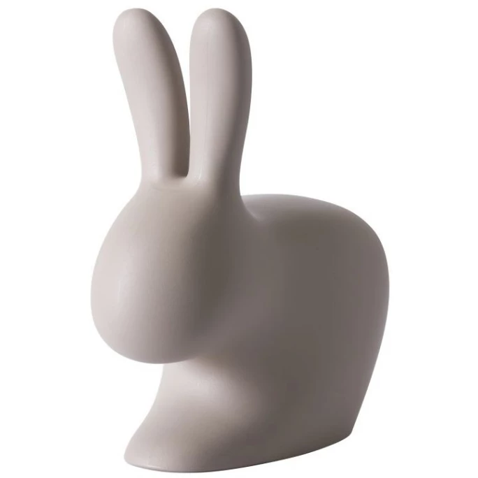 Qeeboo Rabbit Chair Baby Stuhl - 45,3 X 26,2 X 52,7 Cm - Dove Grey 3 Qeeboo Rabbit Chair Baby Stuhl - 45,3 X 26,2 X 52,7 Cm - Dove Grey