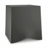 Koziol BRIQ Hocker - L 428 Mm - B 406 Mm - H 416 Mm - Deep Grey -Qeeboo shop unnamed file 444