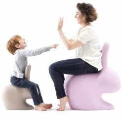 Qeeboo Rabbit Chair Stuhl - 68,8 X 39,5 X 80 Cm - Pink -Qeeboo shop unnamed file 451