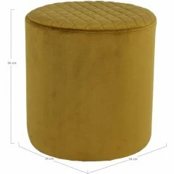 House Nordic Ejby Sitzhocker - 34x34x34 Cm - Senfgelb 13 House Nordic Ejby Sitzhocker - 34x34x34 Cm - Senfgelb -Qeeboo shop unnamed file 468