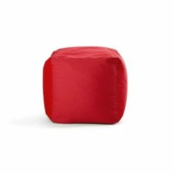 Sitting Bull CUBE Hocker - 40x40x40 Cm - Rot