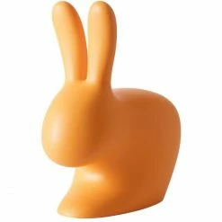 Qeeboo Rabbit Chair Stuhl - 68,8 X 39,5 X 80 Cm - Orange