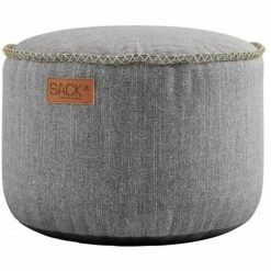 SACKit Cobana Pouf - Ø 50 Cm - Höhe 35 Cm - Light Grey