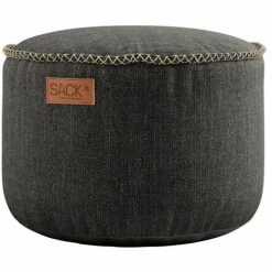 SACKit Cobana Pouf - Ø 50 Cm - Höhe 35 Cm - Grey