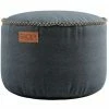 SACKit Canvas Pouf - Ø 50 Cm - Höhe 35 Cm - Petrol -Qeeboo shop unnamed file 530