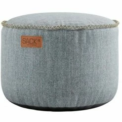 SACKit Cobana Pouf - Ø 50 Cm - Höhe 35 Cm - Sand Melange