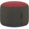 Remember PoufPouf Sitz-Pouf - 55x55x40 Cm - Rot/anthrazit/blau -Qeeboo shop unnamed file 542