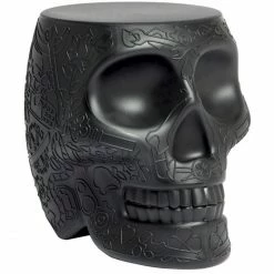 Qeeboo Mexico Stuhl/Beistelltisch - 38,2 X 53 X 45 Cm - Black -Qeeboo shop unnamed file 544