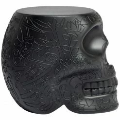 Qeeboo Mexico Stuhl/Beistelltisch - 38,2 X 53 X 45 Cm - Black -Qeeboo shop unnamed file 545