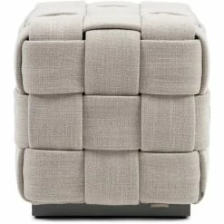 Riviera Maison Rivièra Maison Room 48 Hocker - 40x40x42 Cm - Fabulous Flax
