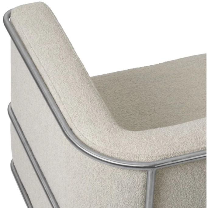 Kristina Dam Studio Modernist Lounge Chair - 87x64/77x37/70 Cm - Beige 4 Kristina Dam Studio Modernist Lounge Chair - 87x64/77x37/70 Cm - Beige – Bild 2