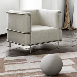 Kristina Dam Studio Modernist Lounge Chair - 87x64/77x37/70 Cm - Beige 9 Kristina Dam Studio Modernist Lounge Chair - 87x64/77x37/70 Cm - Beige -Qeeboo shop unnamed file 59