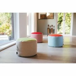 Remember PoufPouf Berry Sitz-Pouf - 55x55x40 Cm - Rot/rosa/blau -Qeeboo shop unnamed file 590