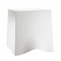 Koziol BRIQ Hocker - L: 428 Mm, B: 406 Mm, H: 416 Mm - Solid Weiß