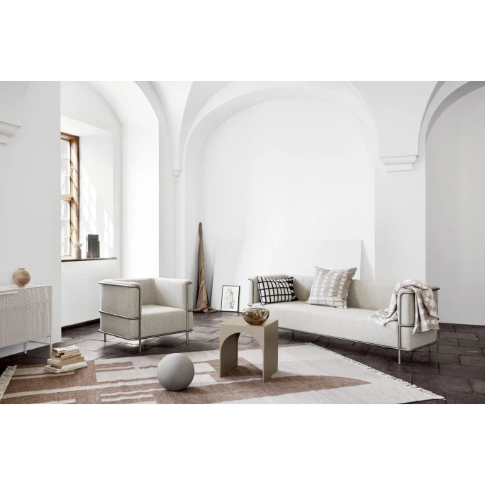 Kristina Dam Studio Modernist Lounge Chair - 87x64/77x37/70 Cm - Beige 7 Kristina Dam Studio Modernist Lounge Chair - 87x64/77x37/70 Cm - Beige – Bild 5