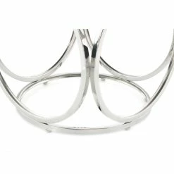 Kayoom Hocker Whitney 325 - 40 X 40 X 49 Cm - Grau / Silber -Qeeboo shop unnamed file 612