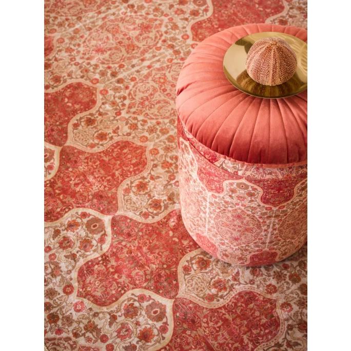 ESSENZA HOME ESSENZA Giulia Pouf-Sitzhocker - Ø 40 - Höhe 43 Cm - Roseval 4 ESSENZA HOME ESSENZA Giulia Pouf-Sitzhocker - Ø 40 - Höhe 43 Cm - Roseval – Bild 2