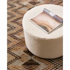 ESSENZA HOME Essenza Teddy Pouf - Ø 60 Cm - Höhe 37 Cm - Vanilla -Qeeboo shop unnamed file 639