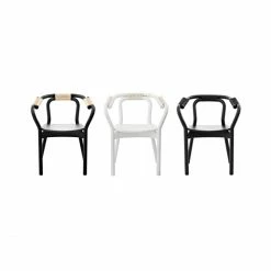 Normann Copenhagen Knot Chair Stuhl - H 72 X L 59 X T 51 Cm - Black/black -Qeeboo shop unnamed file 656