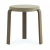 Normann Copenhagen Tap Stool Hocker Walnut - H 43 X L 41 X Ø 35 Cm - Sand 2 Normann Copenhagen Tap Stool Hocker Walnut - H 43 X L 41 X Ø 35 Cm - Sand -Qeeboo shop unnamed file 681