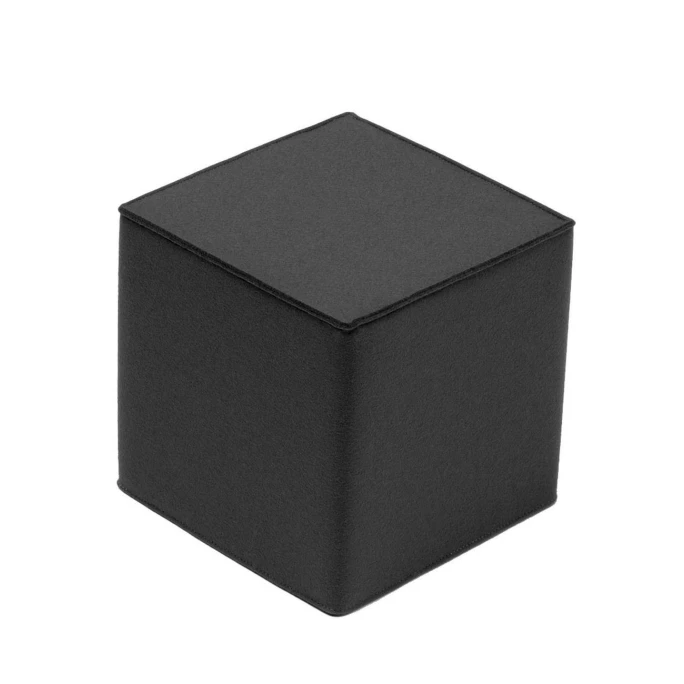 Hey-SIGN Quart Sitzhocker Quadratisch Aus Naturfilz - 40x40 X Höhe 40 Cm - Graphit 3 Hey-SIGN Quart Sitzhocker Quadratisch Aus Naturfilz - 40x40 X Höhe 40 Cm - Graphit