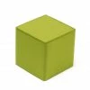 Hey-SIGN Quart Sitzhocker Quadratisch Aus Naturfilz - 40x40 X Höhe 40 Cm - Verde -Qeeboo shop unnamed file 695