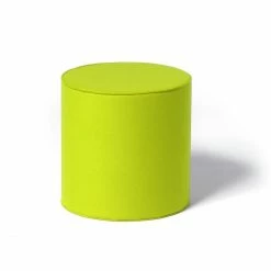 Hey-SIGN Rondo Sitzhocker Rund Aus Naturfilz - Ø 40 X Höhe 40 Cm - Verde