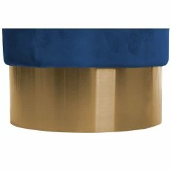 Kayoom Nano Hocker Rund - Ø 35 Cm X Höhe 42 Cm - Dunkelblau -Qeeboo shop unnamed file 794