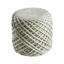 Obsession My Pouf Royal Hocker - 40x40 Cm - Ivory