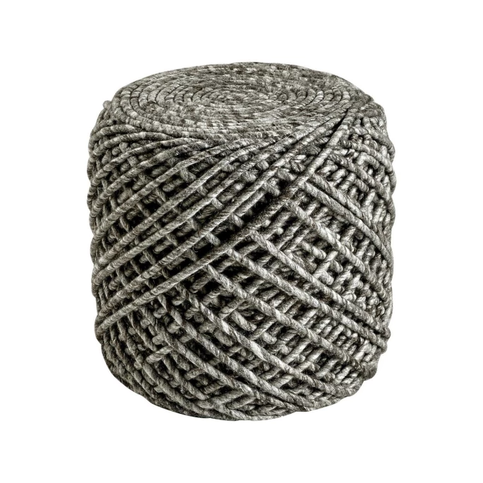 Obsession My Pouf Royal Hocker - 40x40 Cm - Taupe 3 Obsession My Pouf Royal Hocker - 40x40 Cm - Taupe