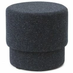 Normann Copenhagen Silo Pouf Klein - H 46 Cm X Ø 50 Cm - Deep Sea/Bolgheri 8