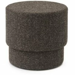 Normann Copenhagen Silo Pouf Klein - H 46 Cm X Ø 50 Cm - Coffee Grounds/Bolgheri 4