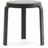 Normann Copenhagen Tap Hocker Eichenfurnier - H 43 Cm X Ø 35 Cm - Black -Qeeboo shop unnamed file 867