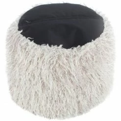 Kayoom FELLPOUF Bobtail 125 - 45x45x38 Cm - Hellgrau / Dunkelgrau 10 Kayoom FELLPOUF Bobtail 125 - 45x45x38 Cm - Hellgrau / Dunkelgrau -Qeeboo shop unnamed file 884