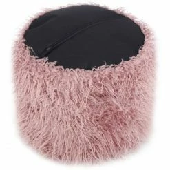 Kayoom FELLPOUF Bobtail 125 - 45x45x38 Cm - Rosa / Grau 10 Kayoom FELLPOUF Bobtail 125 - 45x45x38 Cm - Rosa / Grau -Qeeboo shop unnamed file 890