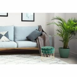 Kayoom HOCKER Cleopatra 225 - 40x40x37 Cm - Grün / Gold -Qeeboo shop unnamed file 911