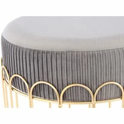 Kayoom HOCKER Cleopatra 425 - 40x40x39 Cm - Grau / Gold 10 Kayoom HOCKER Cleopatra 425 - 40x40x39 Cm - Grau / Gold -Qeeboo shop unnamed file 920
