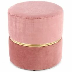 Kayoom HOCKER Cleopatra 625 - 40x40x40 Cm - Altrosa