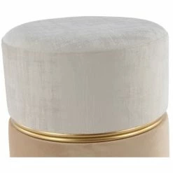 Kayoom HOCKER Cleopatra 625 - 40x40x40 Cm - Elfenbein / Beige -Qeeboo shop unnamed file 951