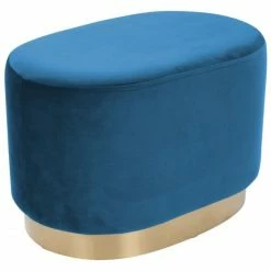 Kayoom HOCKER Nano 410 - 55x35,5x43 Cm - Blau