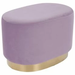 Kayoom HOCKER Nano 410 - 55x35,5x43 Cm - Champagner / Rosé