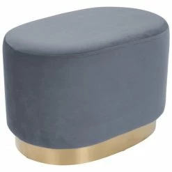 Kayoom HOCKER Nano 410 - 55x35,5x43 Cm - Dunkelgrau