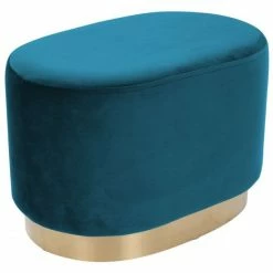 Kayoom HOCKER Nano 410 - 55x35,5x43 Cm - Petrol