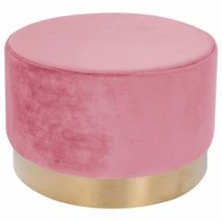 Kayoom HOCKER Nano 510 - 55x55x43 Cm - Altrosa