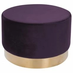 Kayoom HOCKER Nano 510 - 55x55x43 Cm - Violett